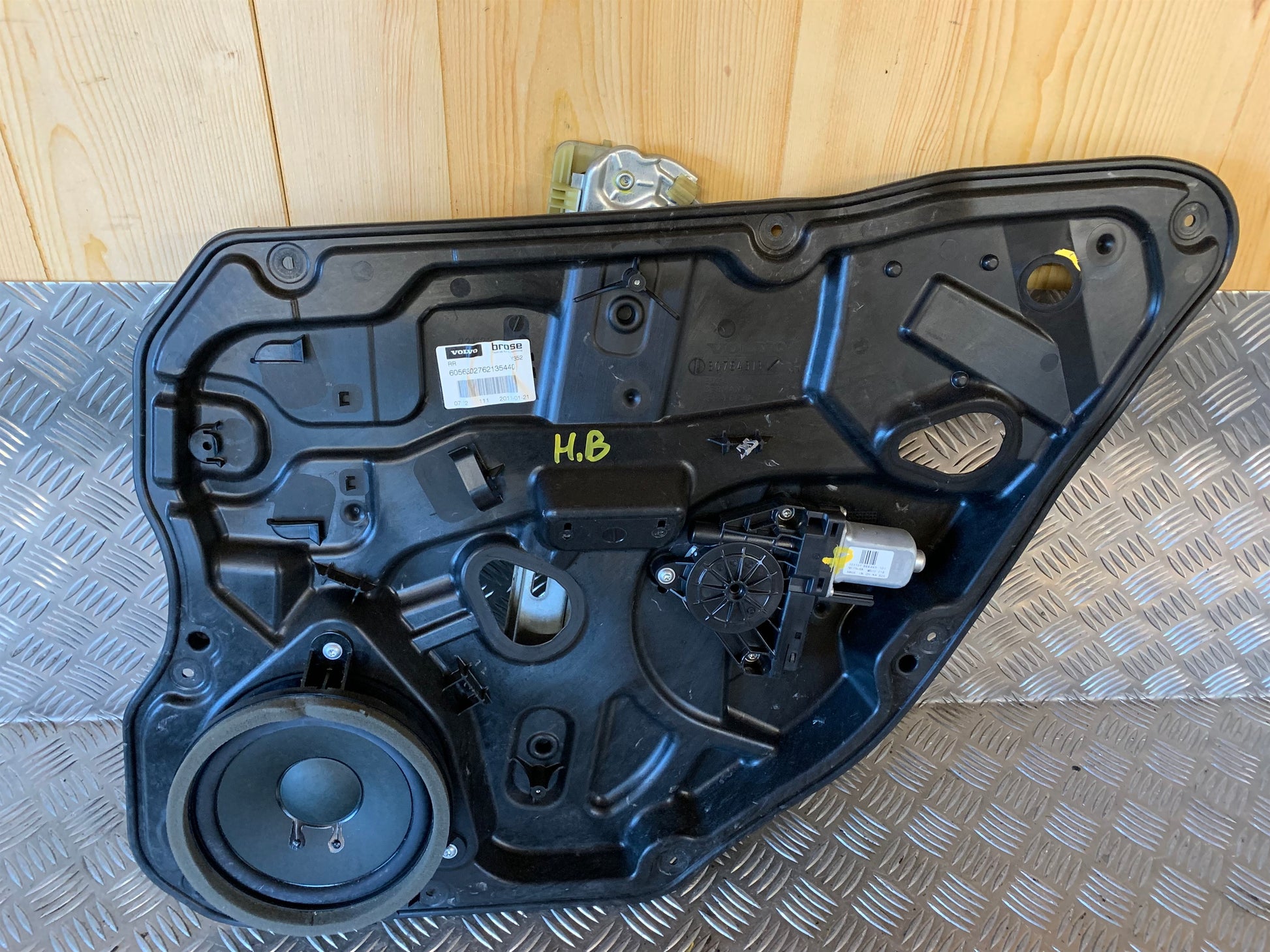 Volvo S60/V60 Rudemotor - Rudehejs Med OEM Nr. Ophugger Fra Volvo Ophugger