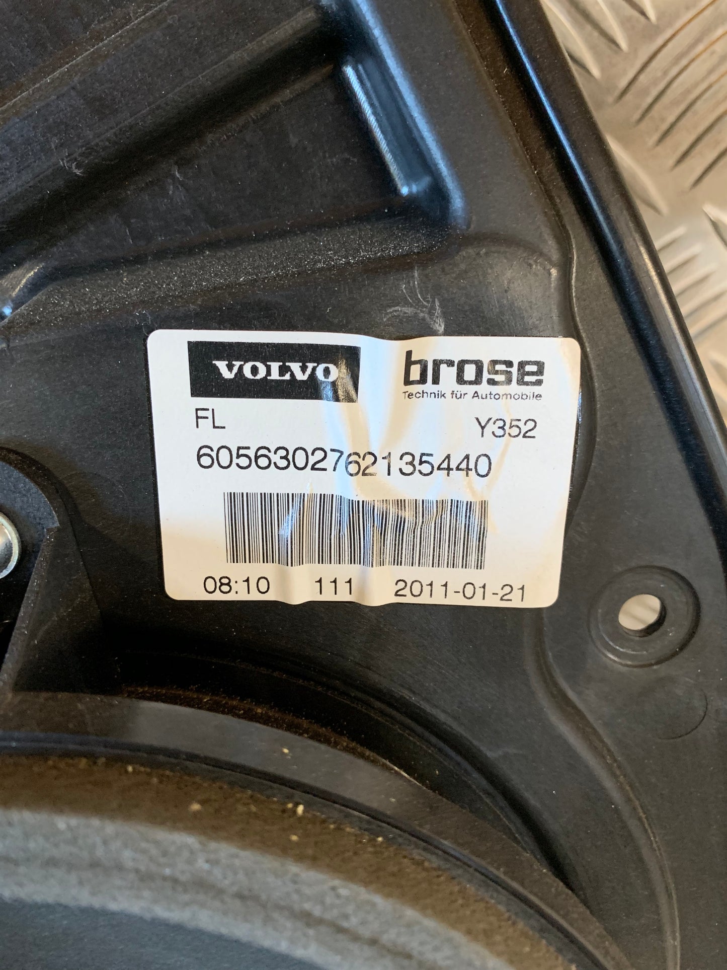 Volvo S60/V60 Rudemotor - Rudehejs Med OEM Nr. Ophugger Fra Volvo Ophugger