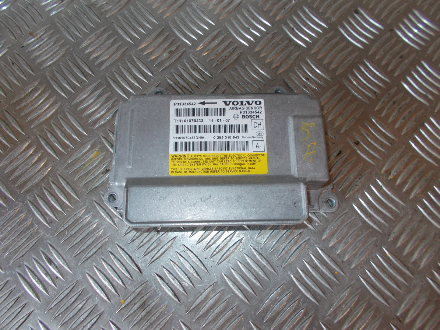 Volvo S60/V60 Airbag Elboks Med OEM Nr. P31334542 Fra Volvo Ophugger