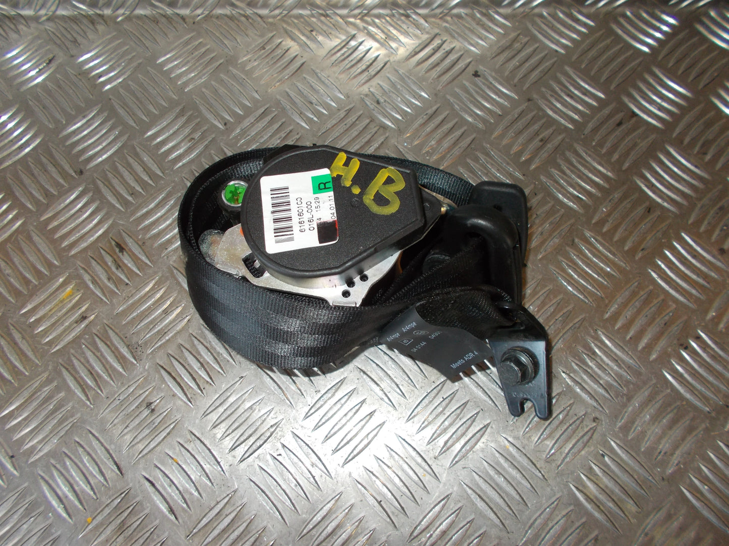 Volvo S60/V60 Sikkerhedsseler Bag Med OEM Nr. 39800488 Fra Volvo Ophugger