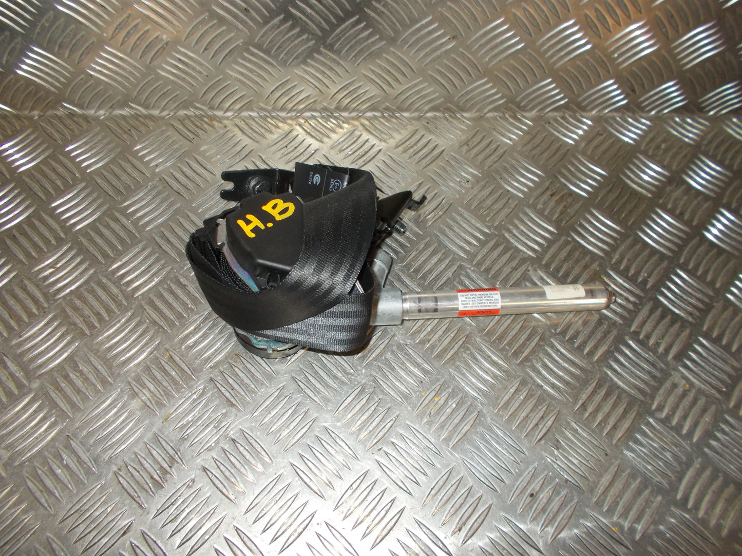 Volvo V70 Sikkerhedsseler Bag Med OEM Nr. 39821977 Fra Volvo Ophugger