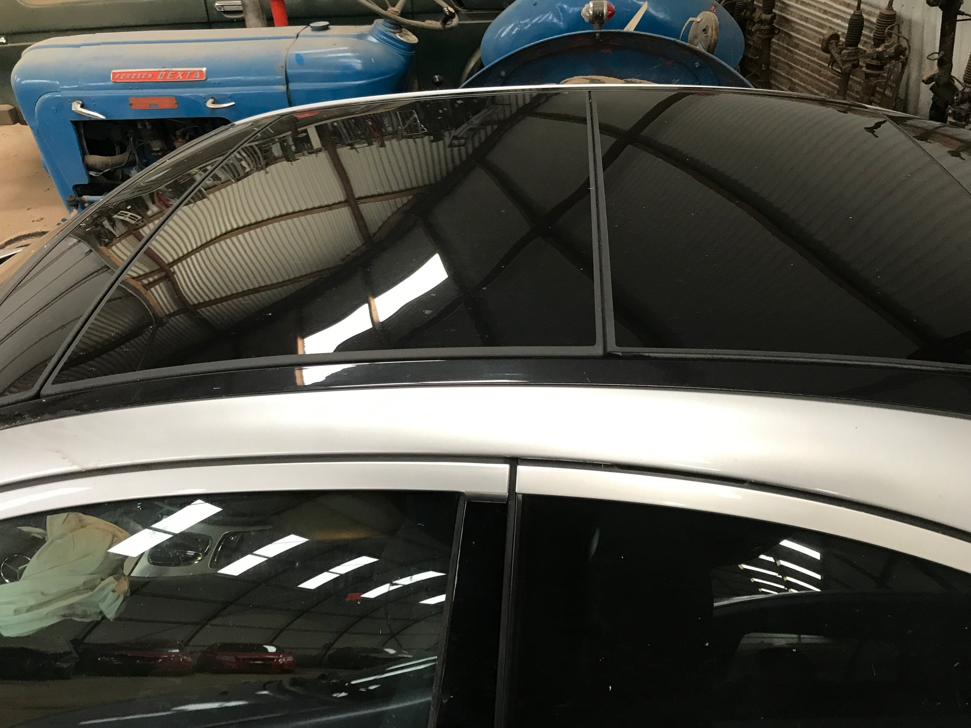 Mercedes C W203 Pluk-Selv-Bil Med OEM Nr. Ophugger Fra Mercedes Ophugger