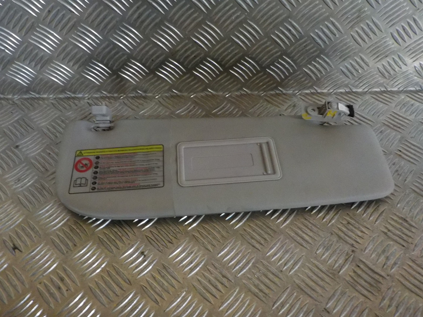 Fiat Fiorino Solskærm Med OEM Nr. Ophugger Fra Fiat Ophugger