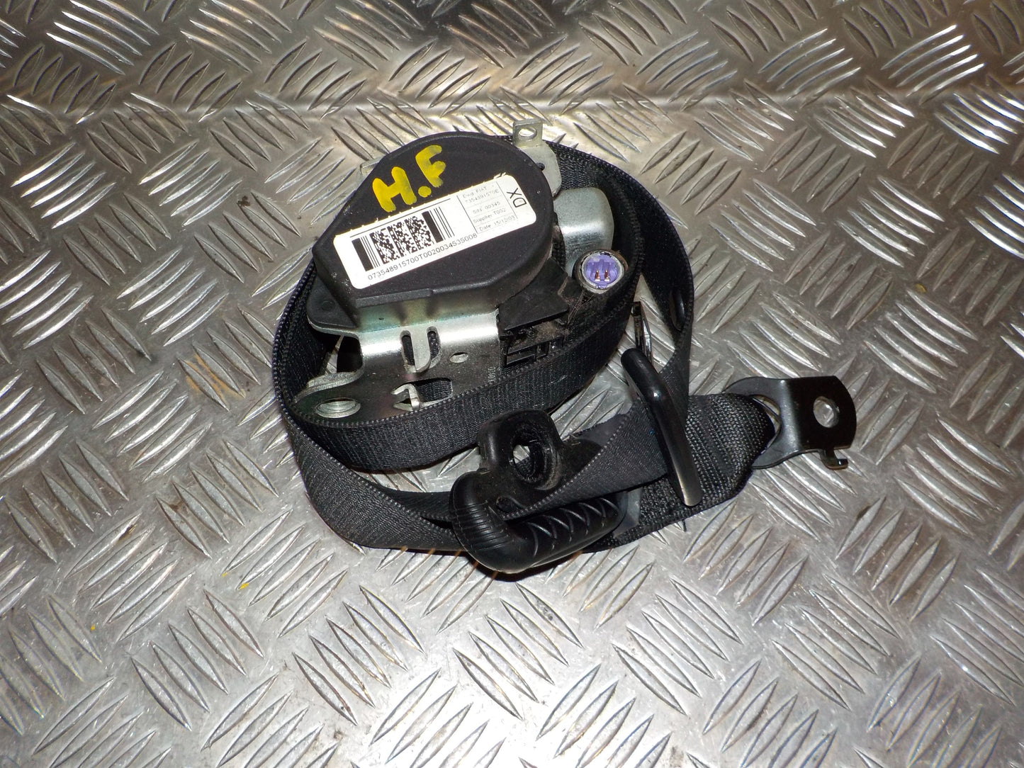 Fiat Fiorino Sikkerhedsseler For Med OEM Nr. 735489159 Fra Fiat Ophugger