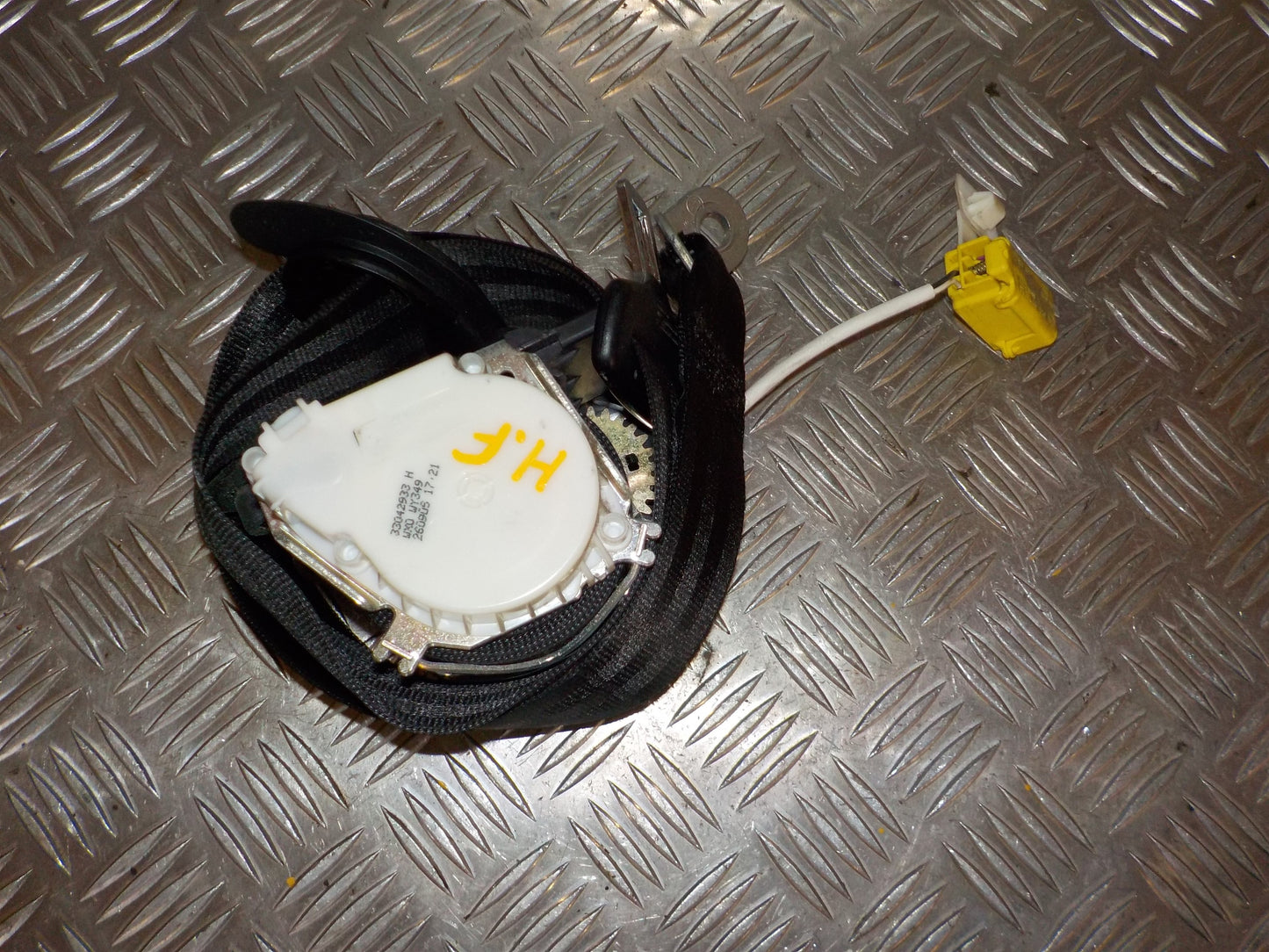 VW Passat 3C Sikkerhedsseler For Med OEM Nr. 3C1857706F Fra VW Ophugger