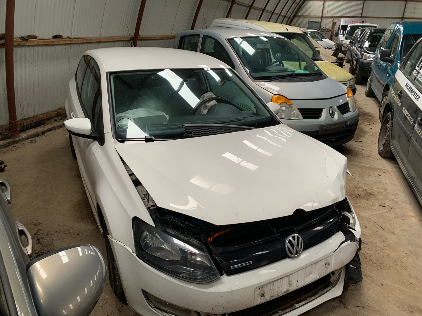 VW Polo 6R Pluk-Selv-Bil Med OEM Nr. Ophugger Fra VW Ophugger