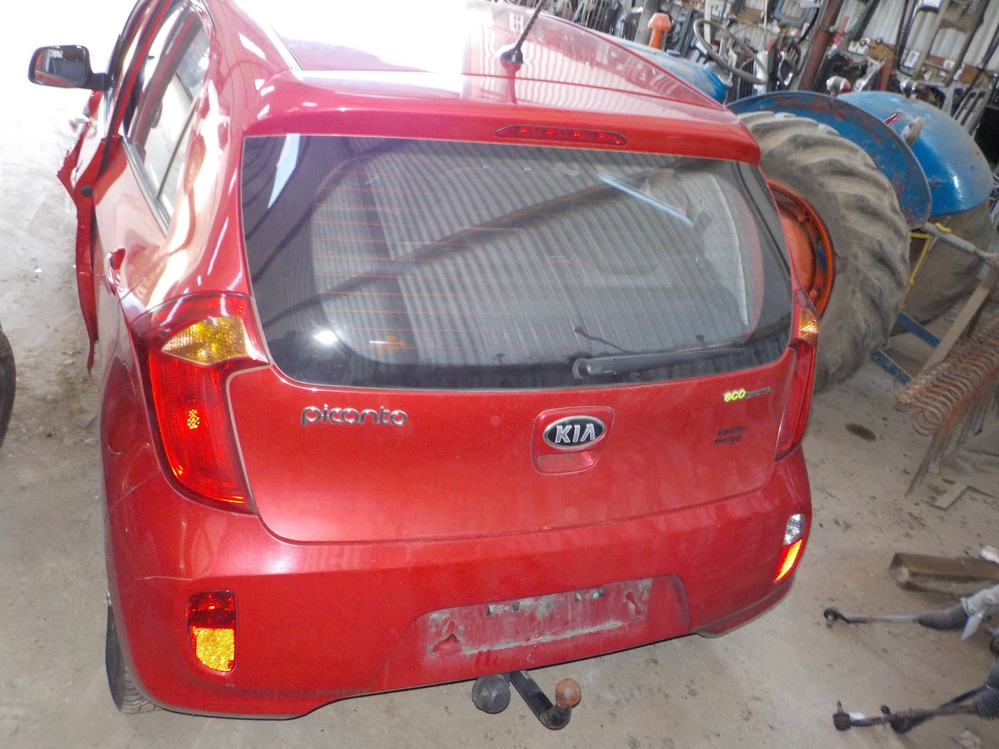 Kia Picanto Pluk-Selv-Bil Med OEM Nr. Ophugger Fra Kia Ophugger
