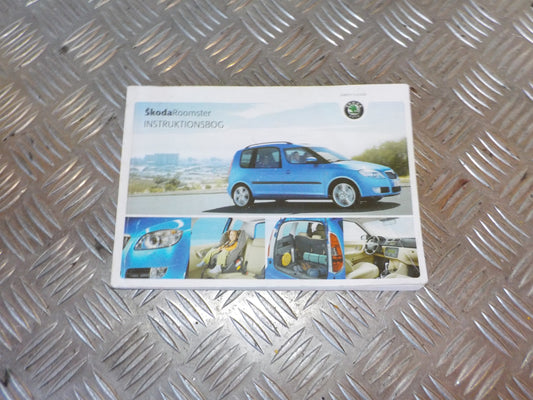 Skoda Roomster Instruktionsbog Med OEM Nr. DANSK Fra Skoda Ophugger