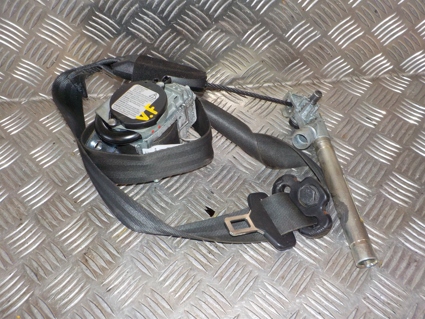 Fiat Punto Evo Sikkerhedsseler For Med OEM Nr. 735619528 Fra Fiat Ophugger