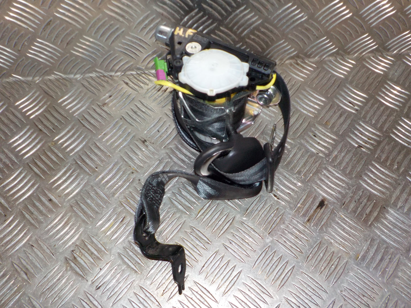 Skoda Fabia Sikkerhedsseler For Med OEM Nr. 5J6857447ARAA Fra Skoda Ophugger