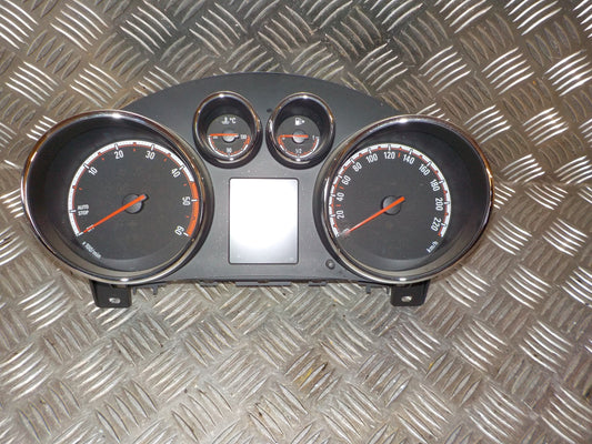 Opel Meriva B Speedometer - Instrument Med OEM Nr. 13420554 Fra Opel Ophugger