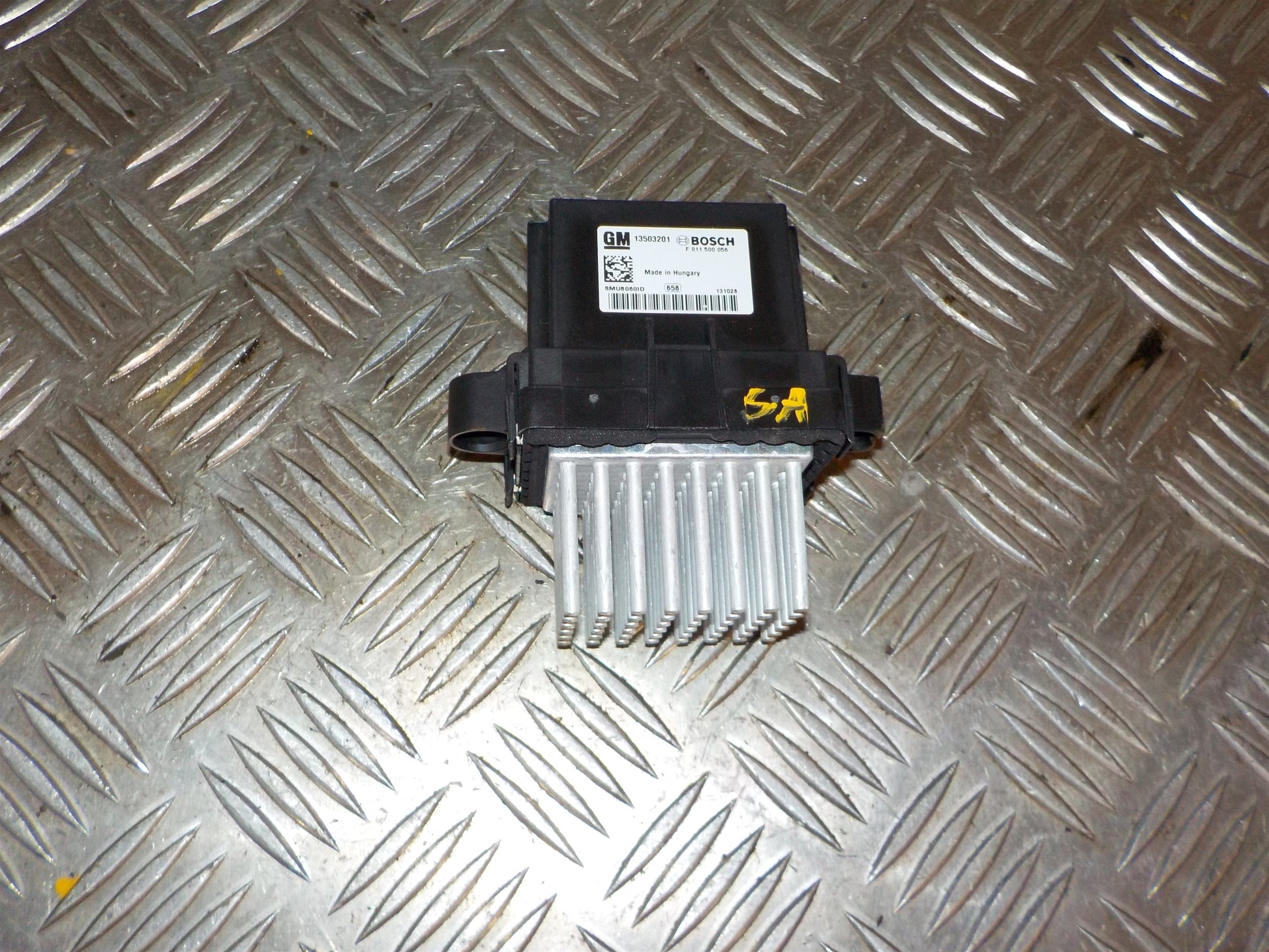 Opel Meriva B Varmemodstand Med OEM Nr. 13503201 Fra Opel Ophugger