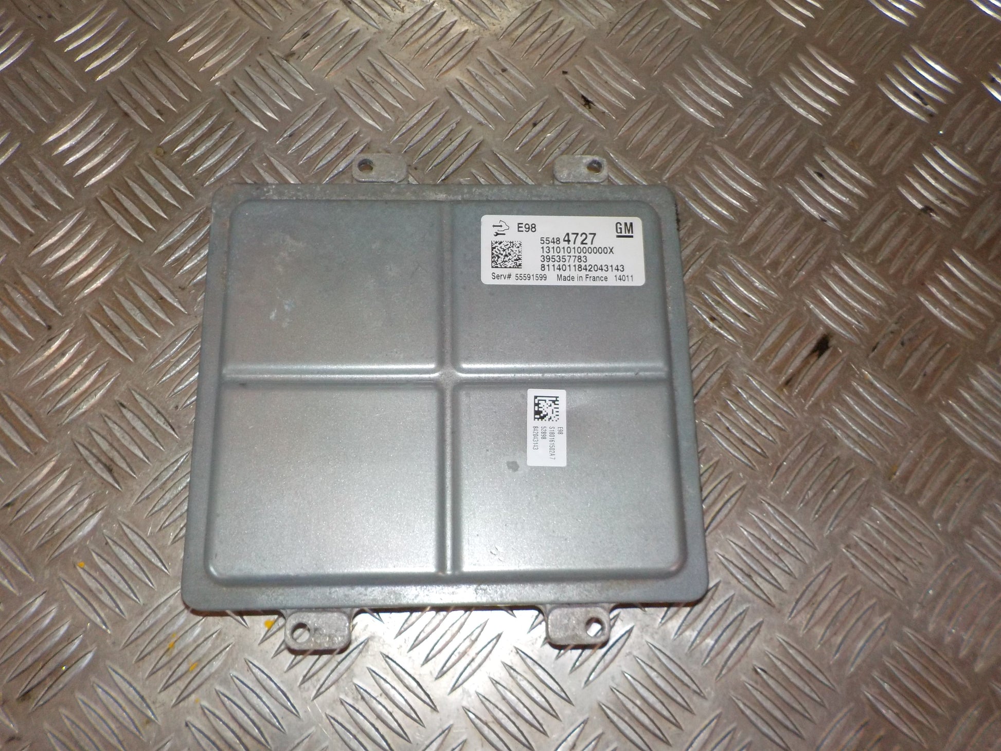 Opel Meriva B Motorstyring - Motorstyreboks - Injection Elboks Med OEM Nr. 55484727 Fra Opel Ophugger