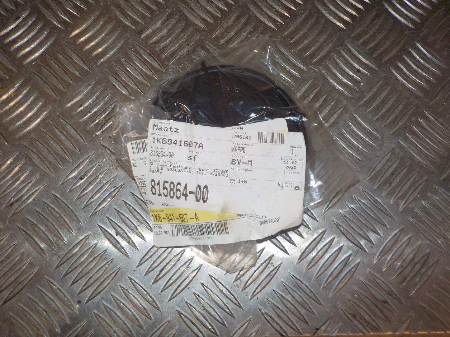 VW Golf 5 1K Forlygteindsats Med OEM Nr. 1K6941607A Fra VW Ophugger