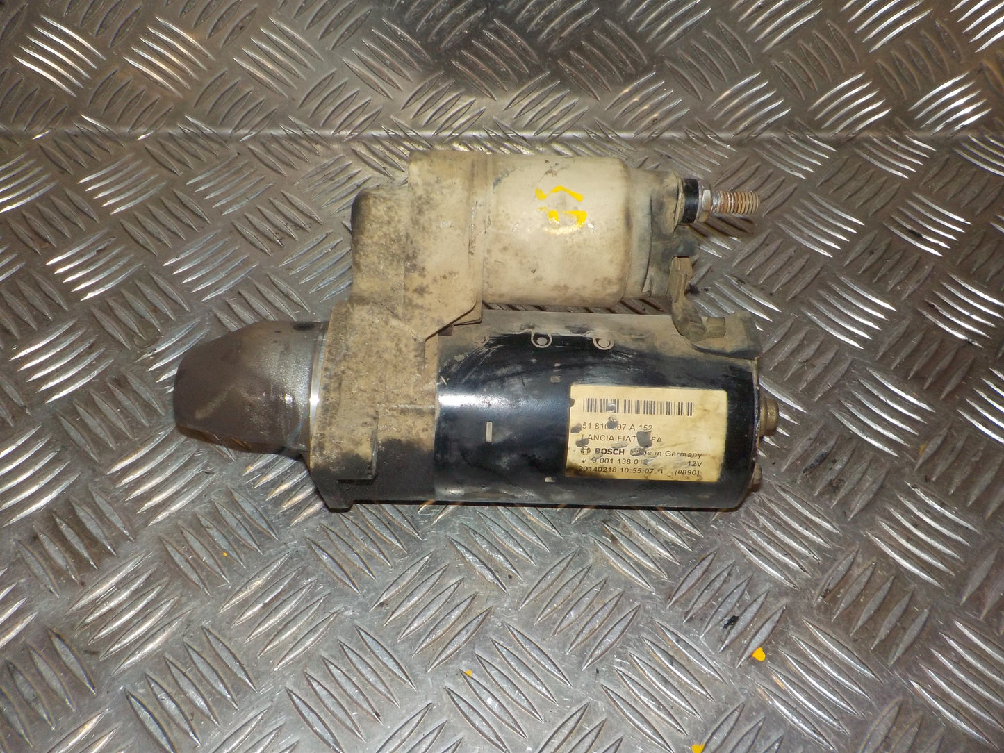 Fiat Doblo Starter Med OEM Nr. 0001138012 Fra Fiat Ophugger