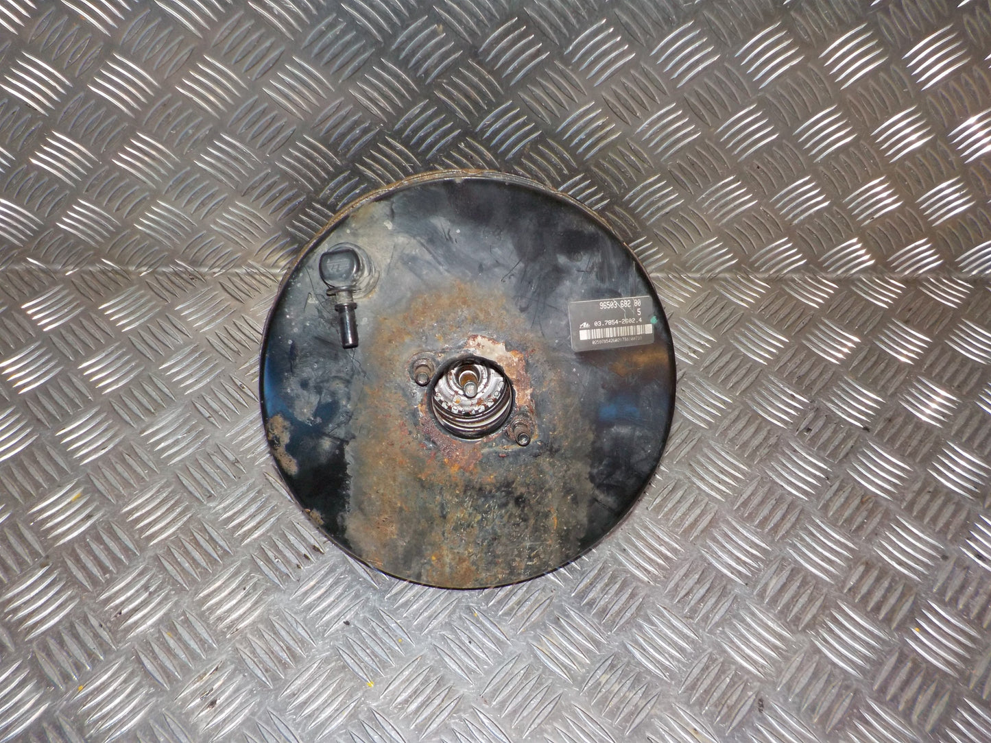 Peugeot 206 Bremseforstærker Med OEM Nr. 9650368280 Fra Peugeot Ophugger