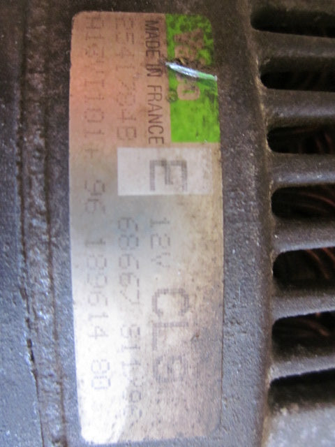 Peugeot 406 Generator Med OEM Nr. 5208S4 Fra Peugeot Ophugger