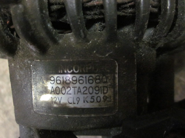 Peugeot 406 Generator Med OEM Nr. 9618961680 Fra Peugeot Ophugger