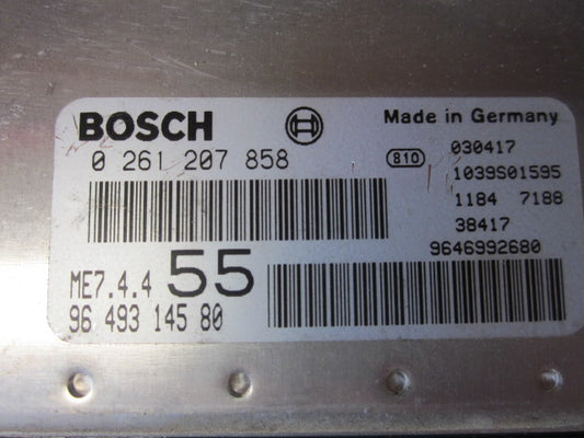 Citroen C3 Motorstyring - Motorstyreboks - Injection Elboks Med OEM Nr. Ophugger Fra Citroen Ophugger