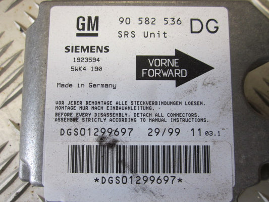 Opel Zafira A Airbag Elboks Med OEM Nr. Ophugger Fra Opel Ophugger