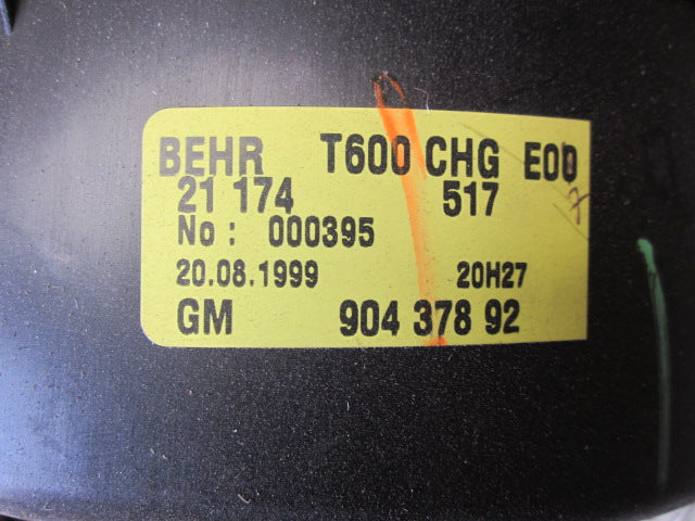 Opel Zafira A Varmeblæser Med OEM Nr. Ophugger Fra Opel Ophugger