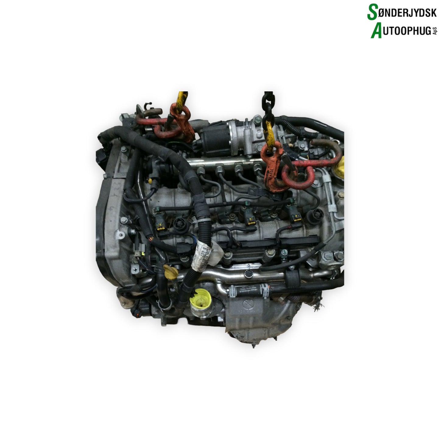Opel Vectra C Motor Med OEM Nr. 93181834 Fra Opel Ophugger