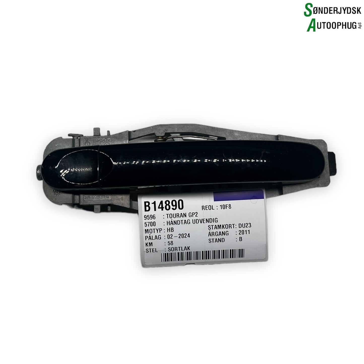 VW Touran GP2 Håndtag Udvendig Med OEM Nr. 1T0837886B Fra VW Ophugger