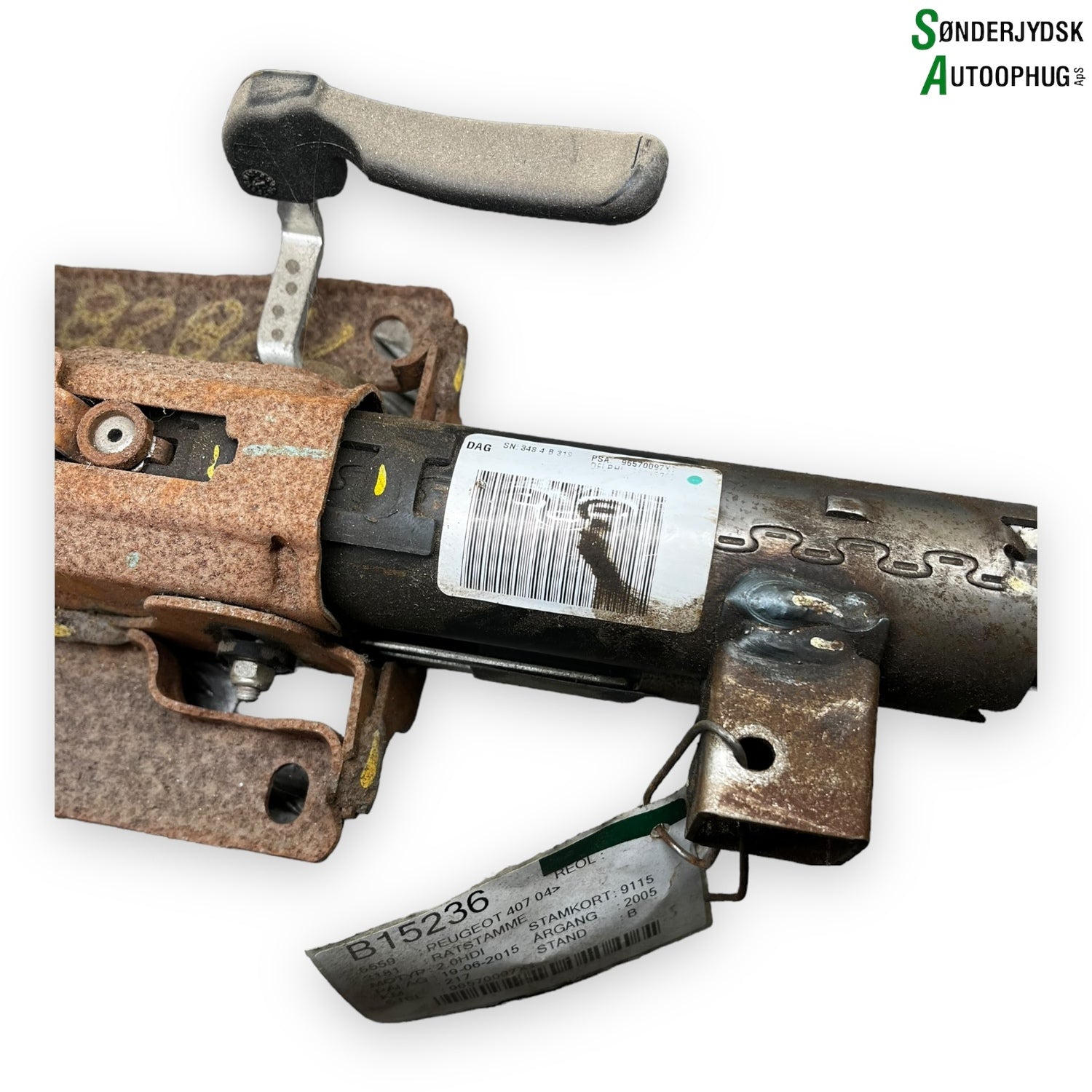 Peugeot 407 Ratstamme Med OEM Nr. 96570097X1 Fra Peugeot Ophugger