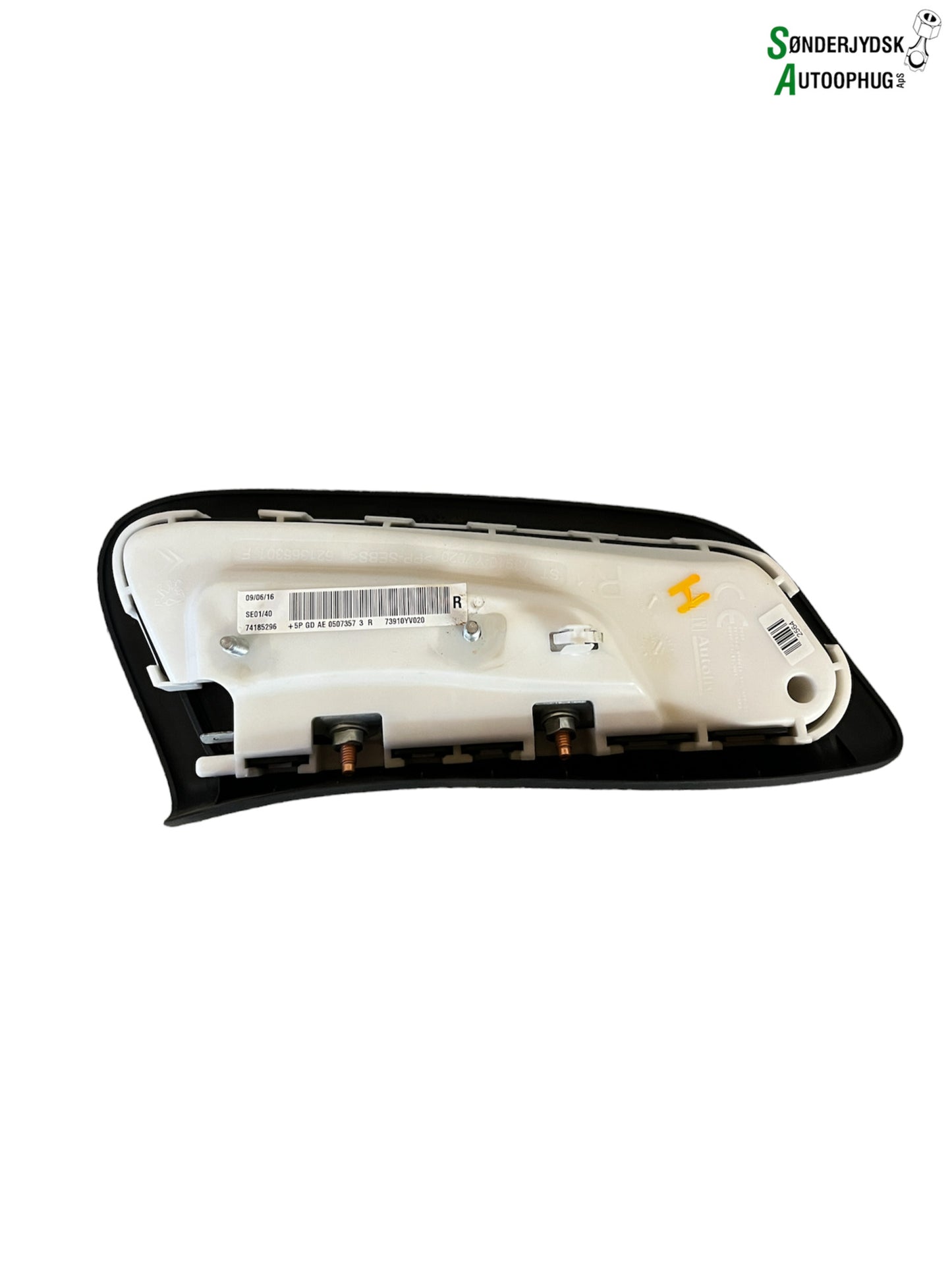 Toyota Aygo Airbag Side Med OEM Nr. 621366301F Fra Toyota Ophugger