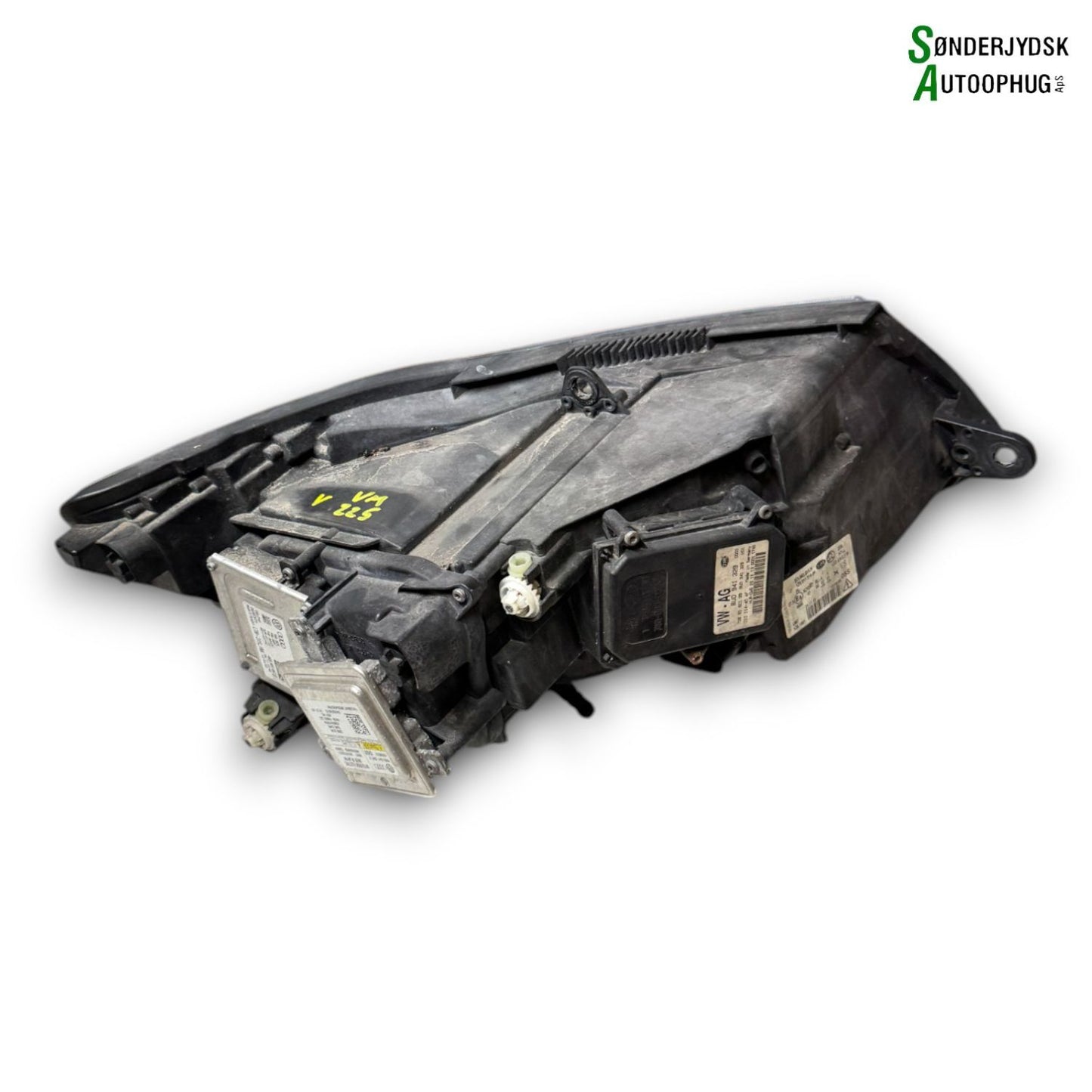 Skoda Superb Forlygte Med OEM Nr. 8U0941329 Fra Skoda Ophugger