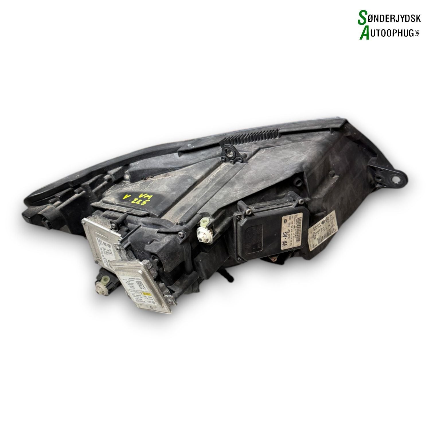 Skoda Superb Forlygte Med OEM Nr. 8K0941597E Fra Skoda Ophugger