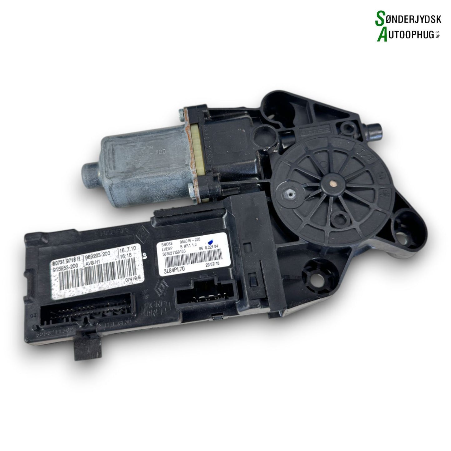 Renault Grand Scenic 3 Rudemotor - Rudehejs Med OEM Nr. 0130822470 Fra Renault Ophugger