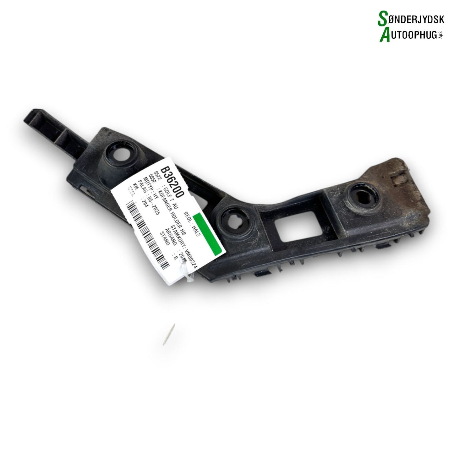 VW Golf 7 AU Kofanger Holder Hb Med OEM Nr. 5G6807394 Fra VW Ophugger