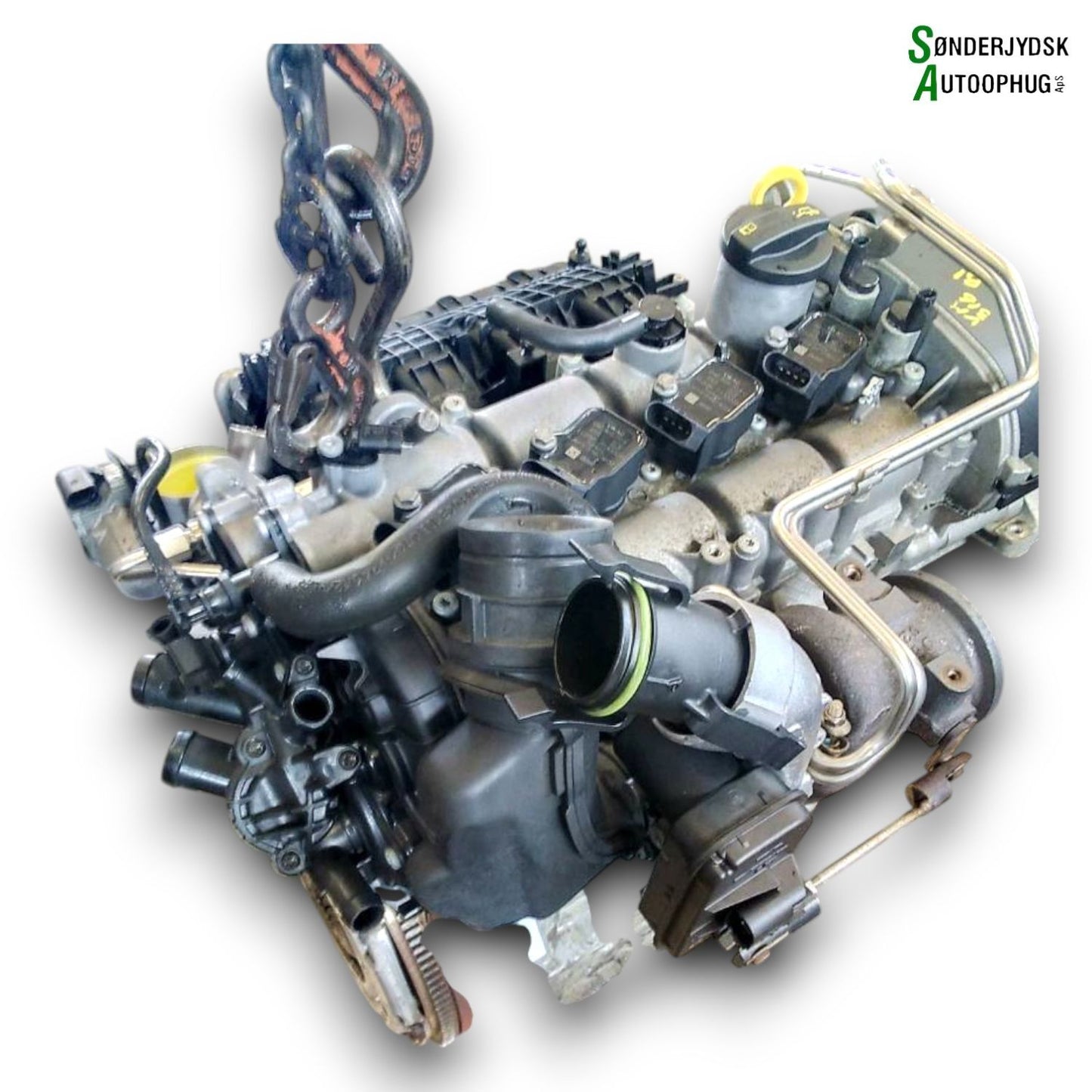 Skoda Octavia Motor Med OEM Nr. 04E100098F Fra Skoda Ophugger