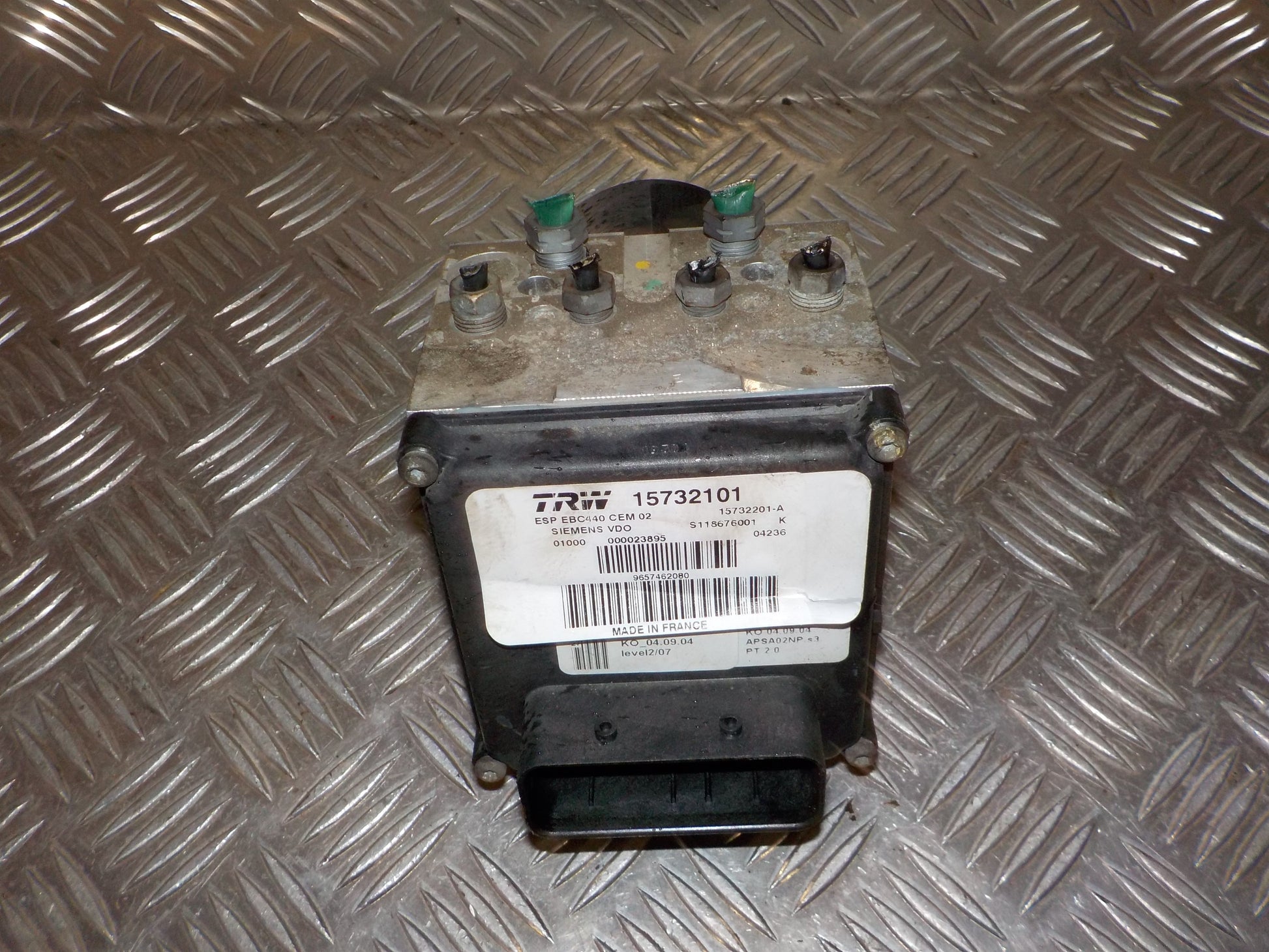 Peugeot 407 Abs Pumpe Med OEM Nr. 4541X3 Fra Peugeot Ophugger