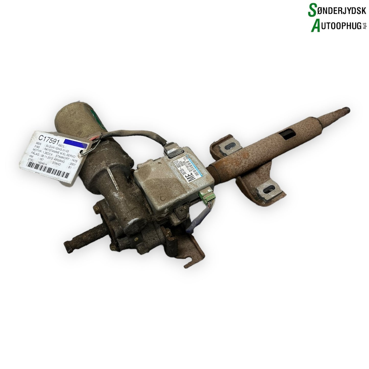 Suzuki Ignis Ratstamme M/El-Servo Med OEM Nr. 1QT18172M Fra Suzuki Ophugger