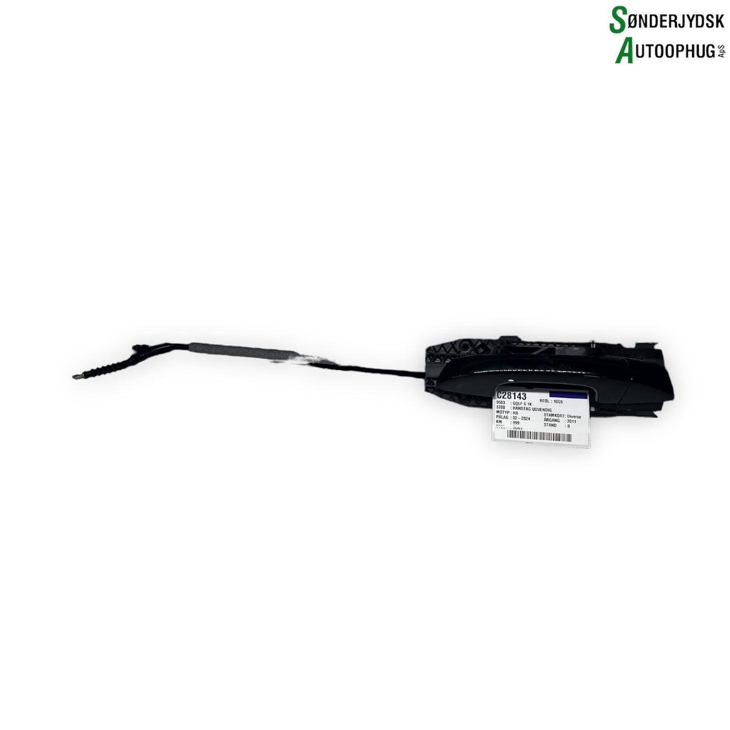 VW Golf 6 1K Håndtag Udvendig Med OEM Nr. 5N0839885G Fra VW Ophugger