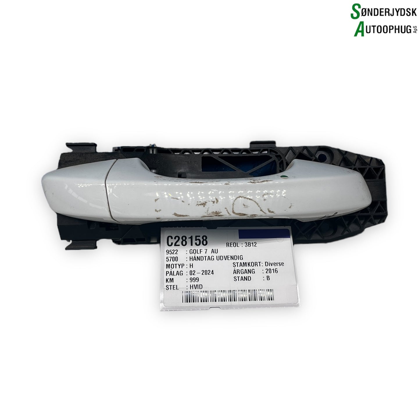 VW Golf 7 AU Håndtag Udvendig Med OEM Nr. 5N0839885H Fra VW Ophugger