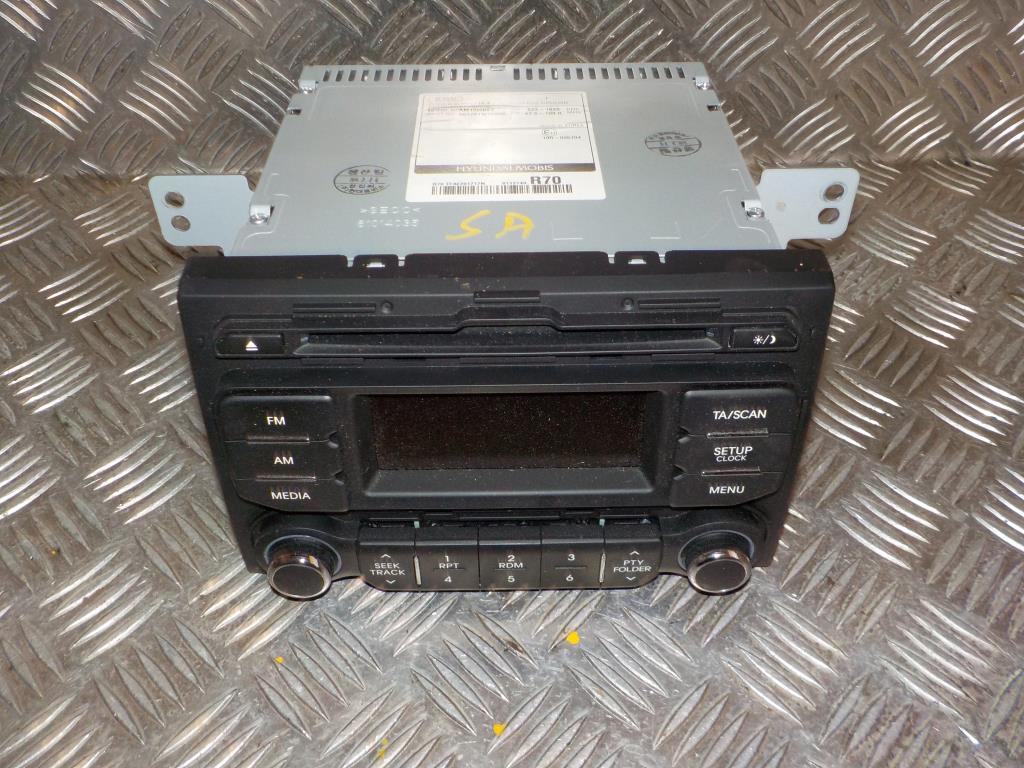 Kia Rio Ub Radio M/Cd Med OEM Nr. 961701W700CA Fra Kia Ophugger