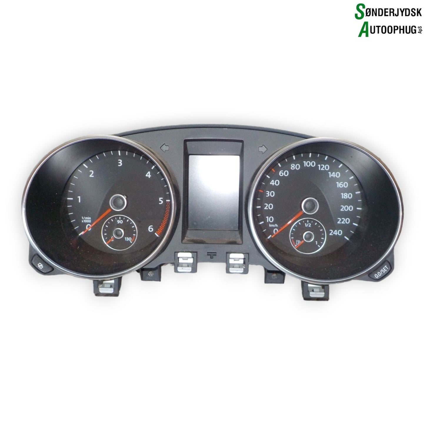 VW Golf 6 1K Speedometer - Instrument Med OEM Nr. 5K0920870C Fra VW Ophugger