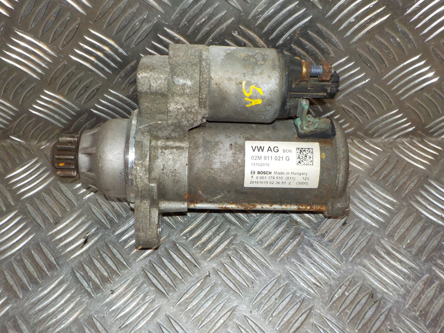 Seat Mii Starter Med OEM Nr. 02M911024J Fra Seat Ophugger