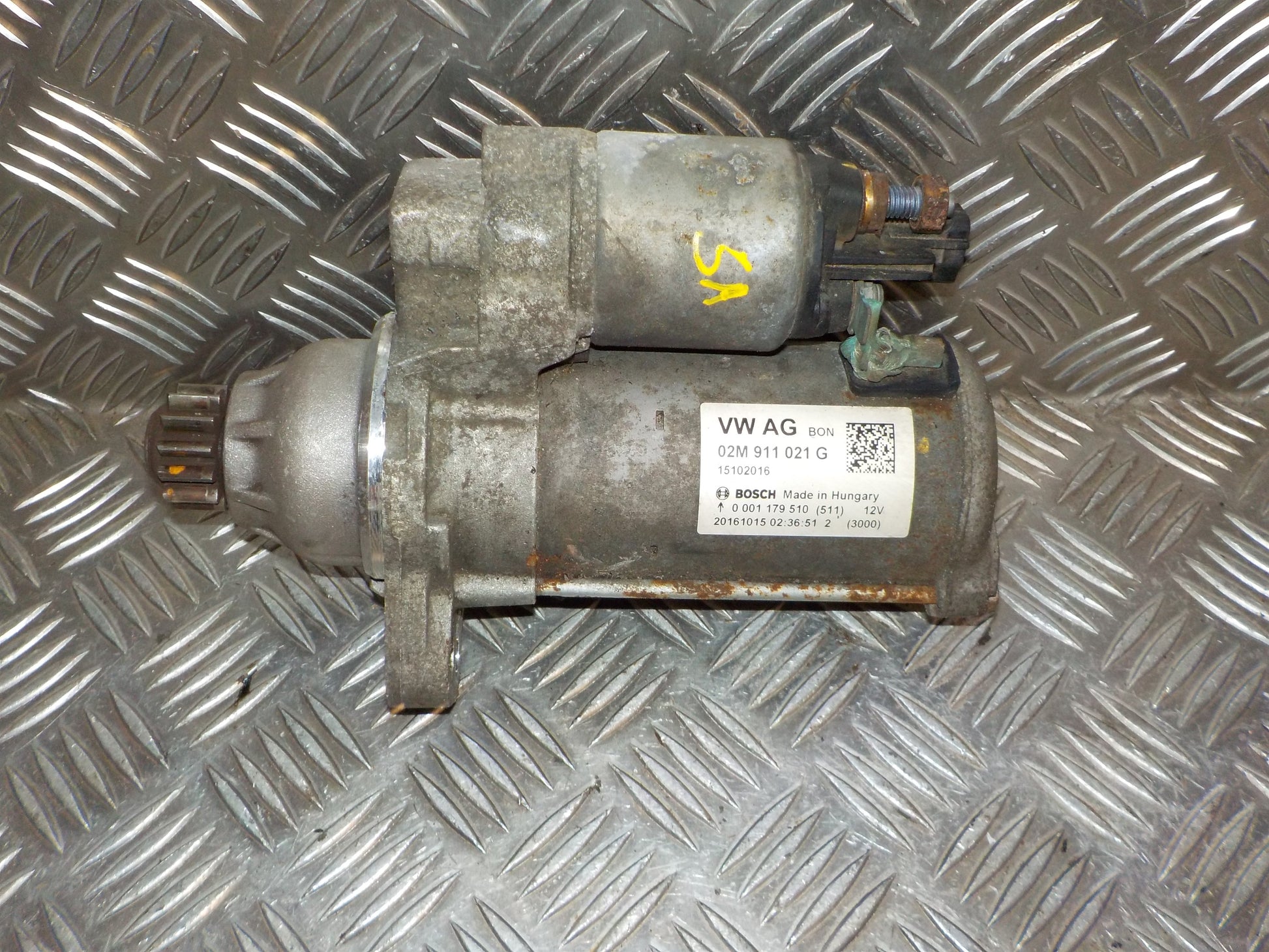 Seat Mii Starter Med OEM Nr. 02M911024J Fra Seat Ophugger