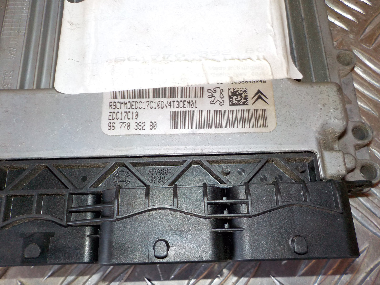 Peugeot 206+ Startspærre Med OEM Nr. 1607697680 Fra Peugeot Ophugger