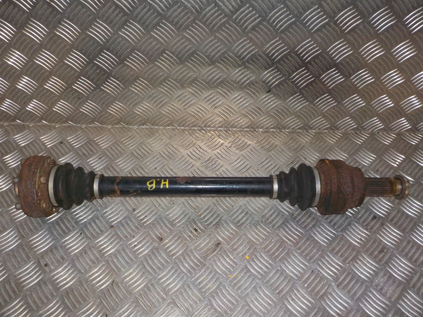 BMW X6 E71 Trækaksel Bag H Med OEM Nr. 33207582141 Fra BMW Ophugger