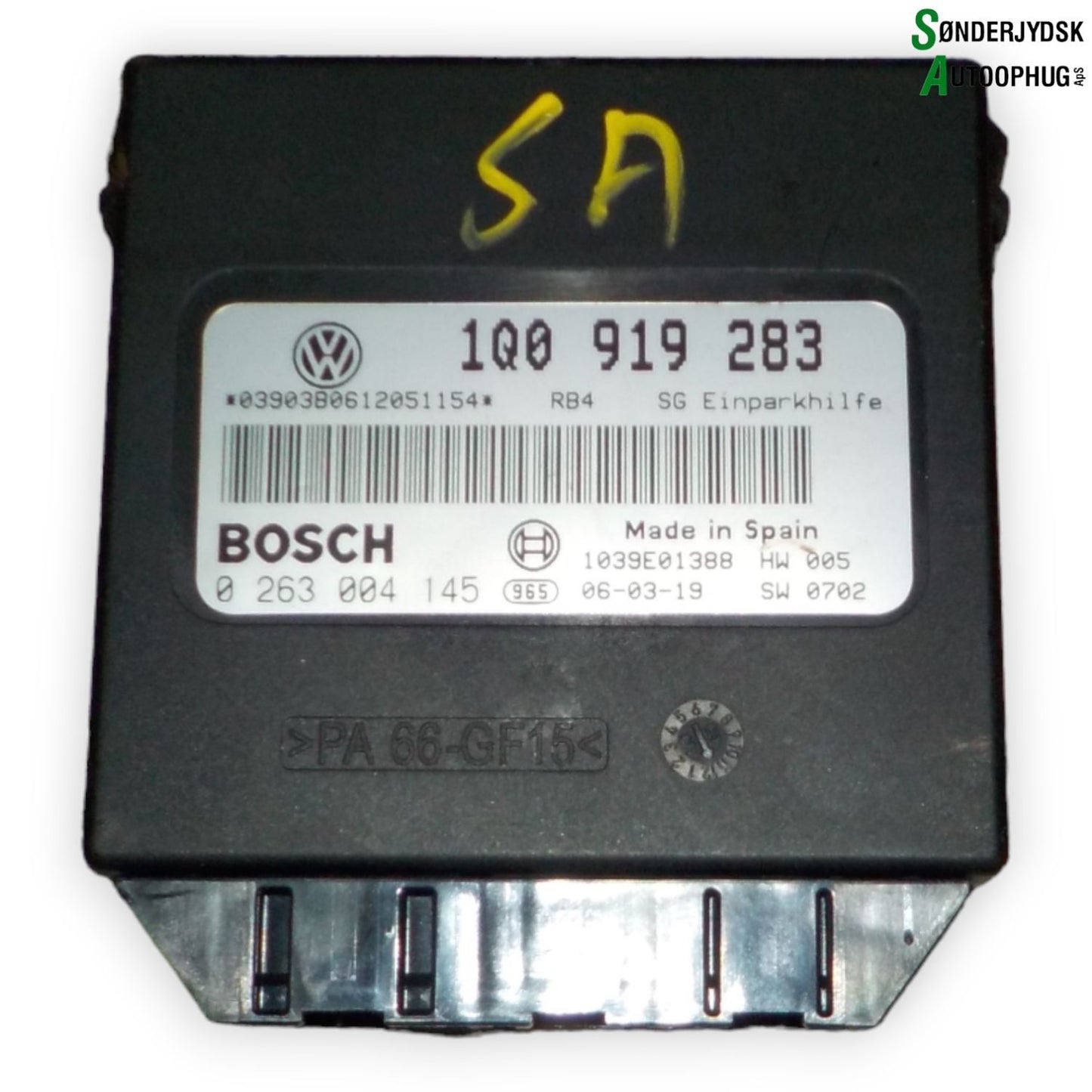 VW Eos Relæ Diverse Med OEM Nr. 1Q0919283A030 Fra VW Ophugger
