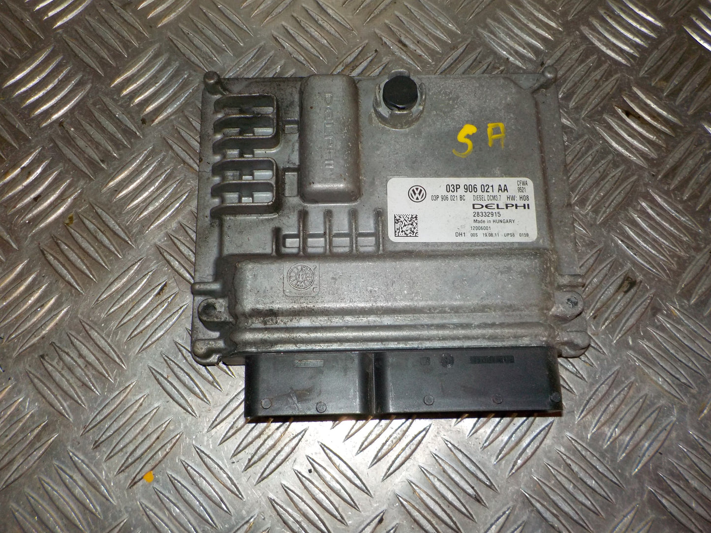 Seat Ibiza 6J Motorstyring - Motorstyreboks - Injection Elboks Med OEM Nr. 03P906021AA Fra Seat Ophugger
