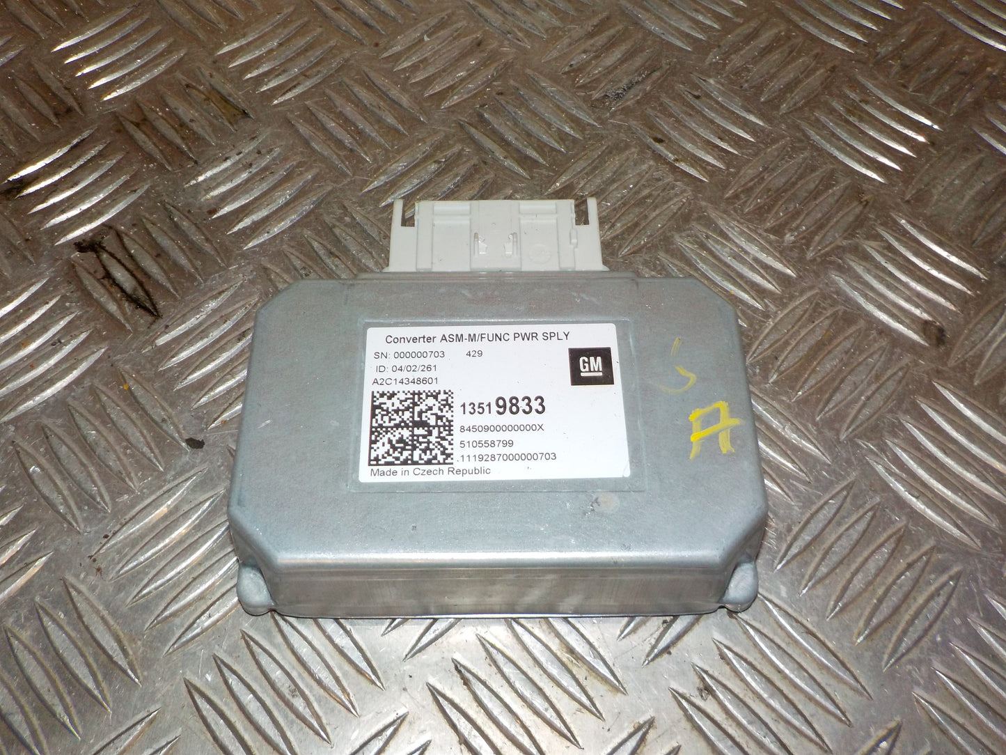 Opel Astra K Airbag Elboks Med OEM Nr. 13519833 Fra Opel Ophugger