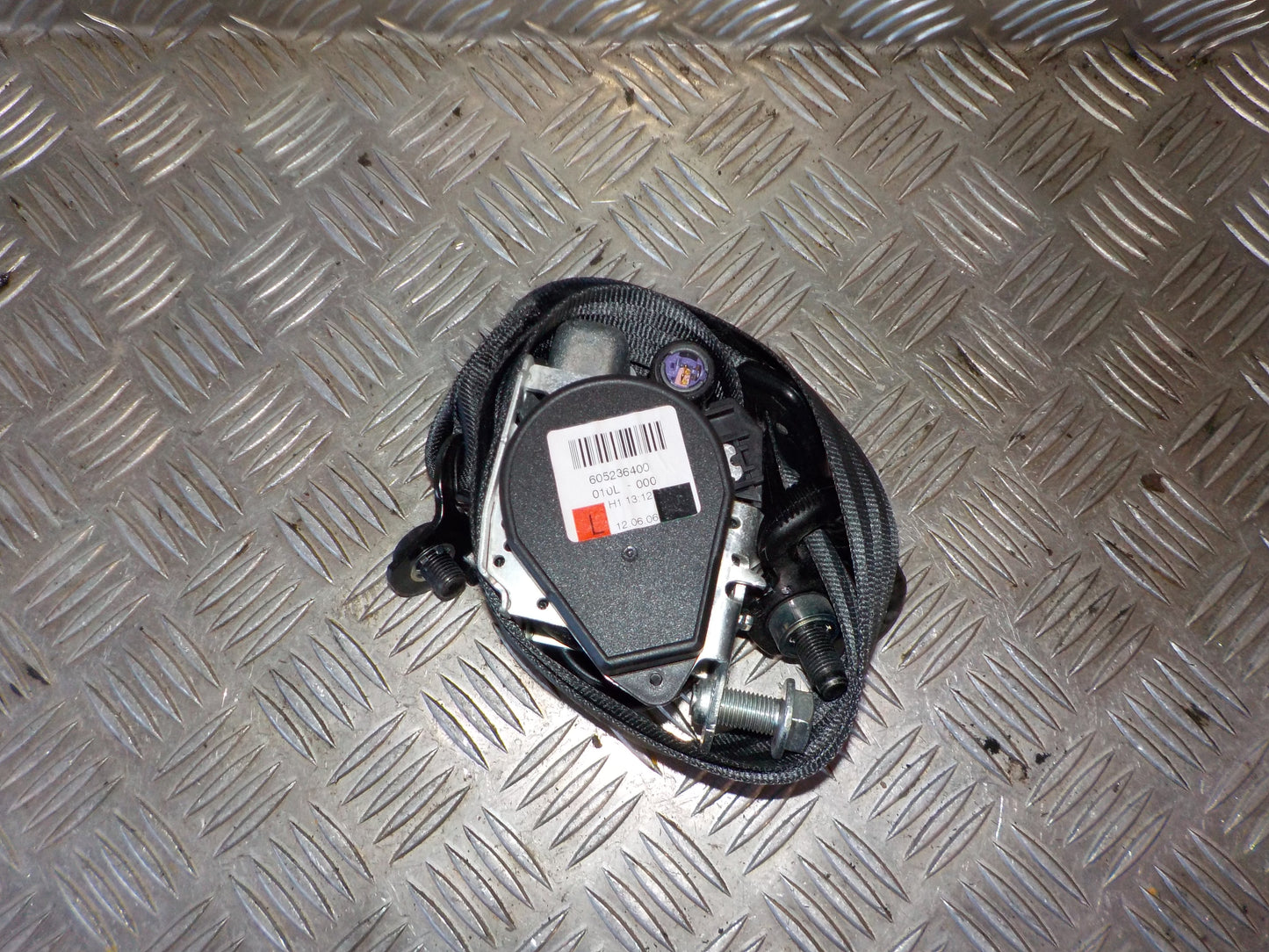 Fiat Punto Evo Sikkerhedsseler For Med OEM Nr. 735495507 Fra Fiat Ophugger