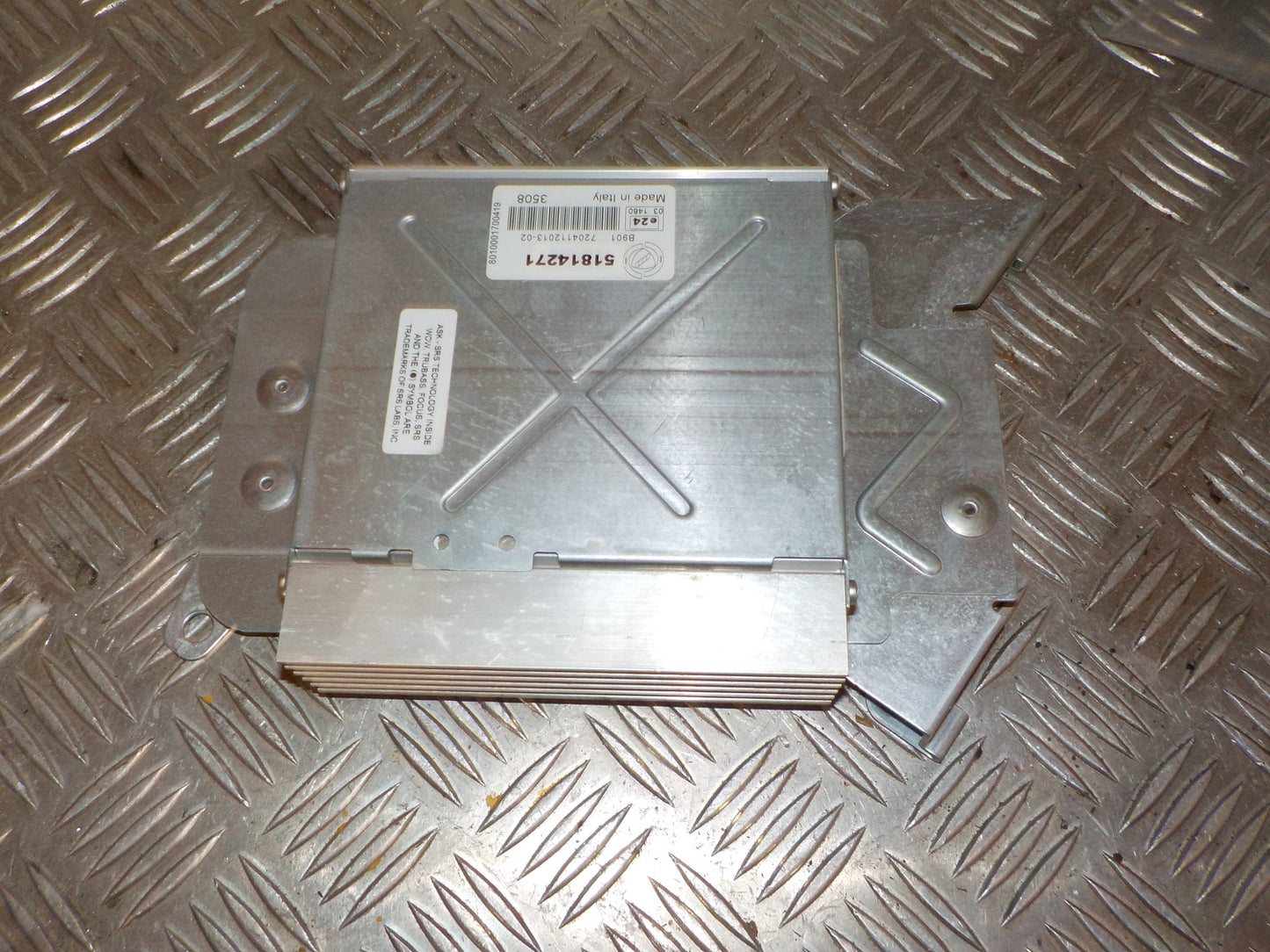 Fiat 500 Relæ Diverse Med OEM Nr. 51814271 Fra Fiat Ophugger