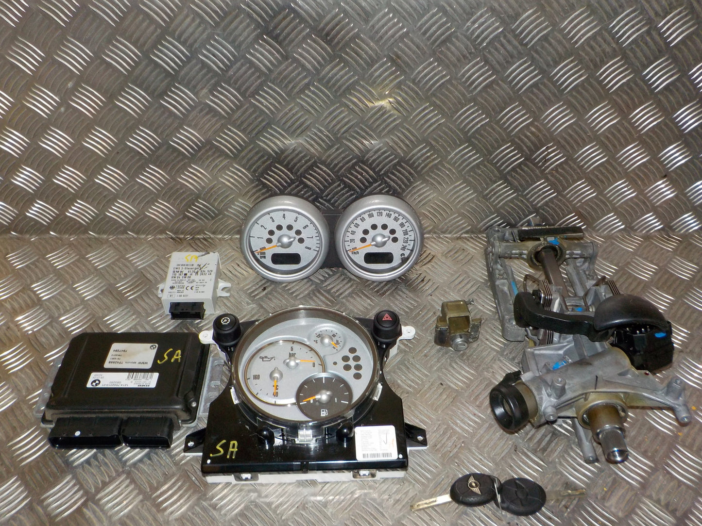 Mini Mki Motorstyring - Motorstyreboks - Injection Elboks Med OEM Nr. 1214754231001 Fra Mini Ophugger